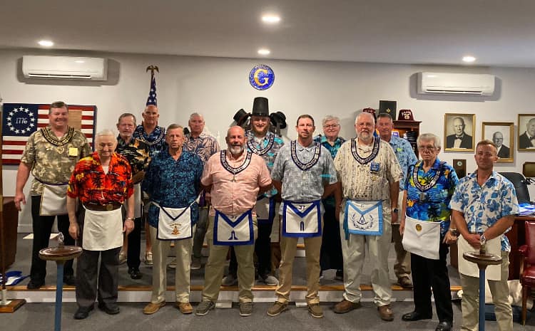 Delaware Lodge #37 Lodge Room